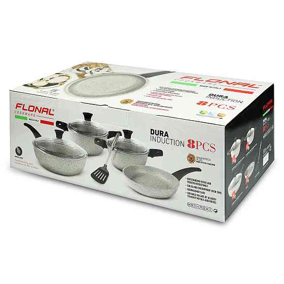 Набір посуду Flonal Dura Induction 8 предметів (DUISET08PZ) Київ