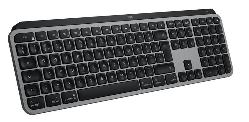 Клавіатура бездротова Logitech MX Keys S для Mac Space Grey (920-011637) Клавіатура Харків - фото 2