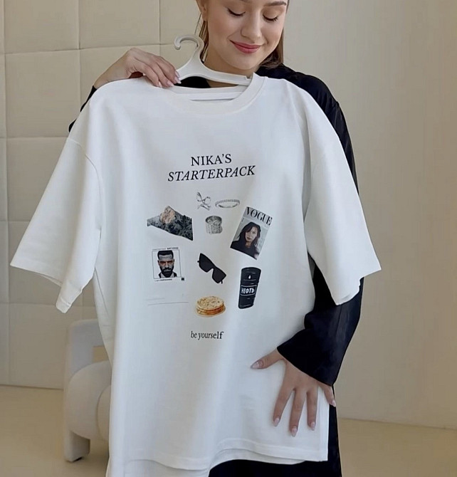 Персоналізована футболка “Starter Pack” з індивідуальним дизайном Чернівці - фото 2