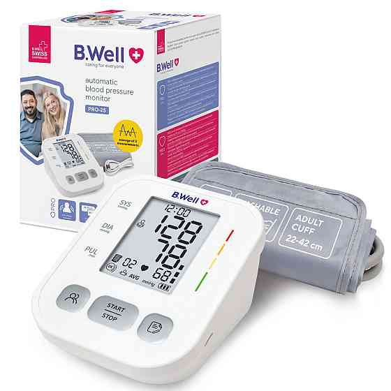 Автоматический тонометр B.Well PRO-25 Днепр