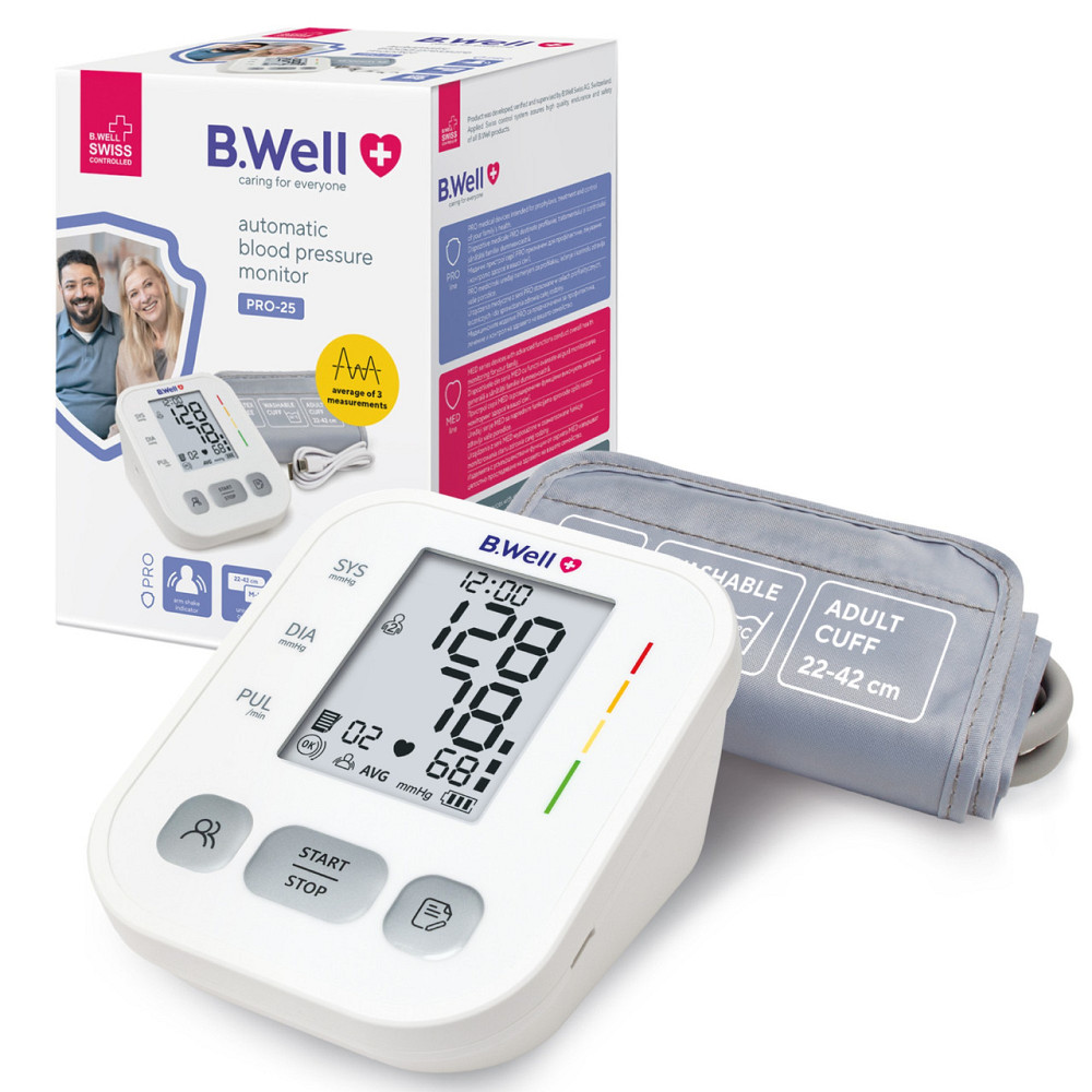 Автоматический тонометр B.Well PRO-25 Днепр - изображение 1