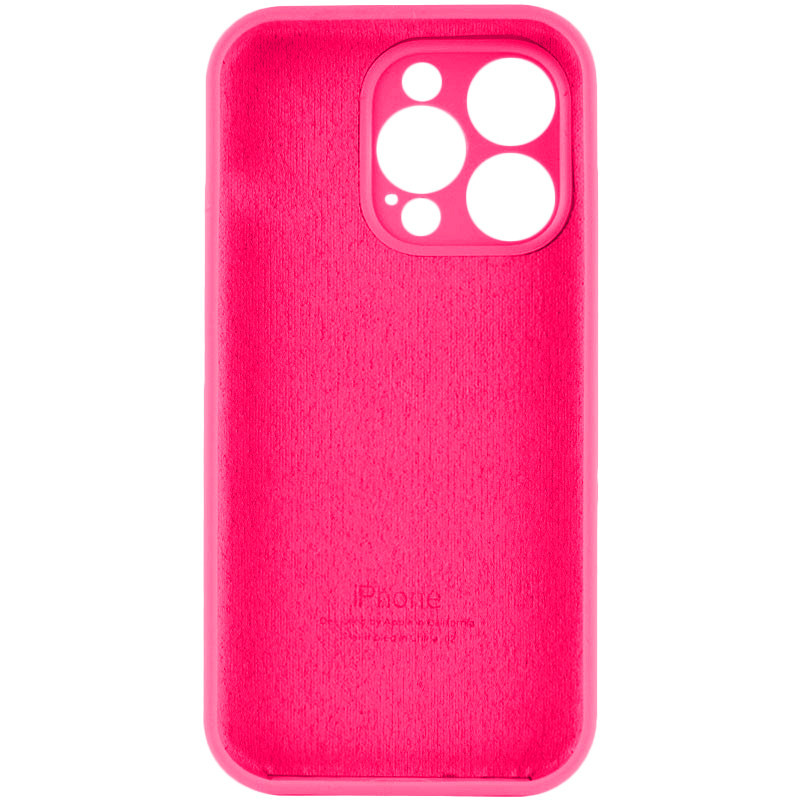 Чохол для смартфона Silicone Full Case AA Camera Protect for Apple iPhone 15 Pro 23,Shiny Pink Київ - фото 2