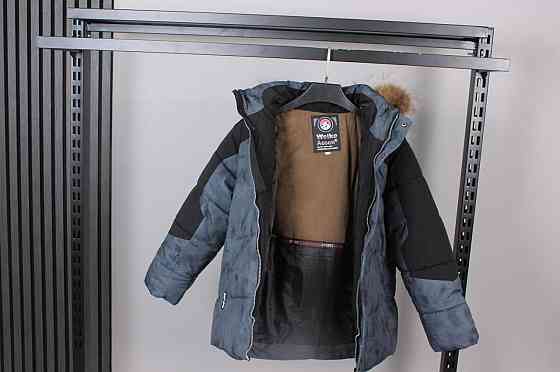 Зимняя курточка для мальчика подростка варенка на холофайбере на 9,10,11,12,13 лет Николаев