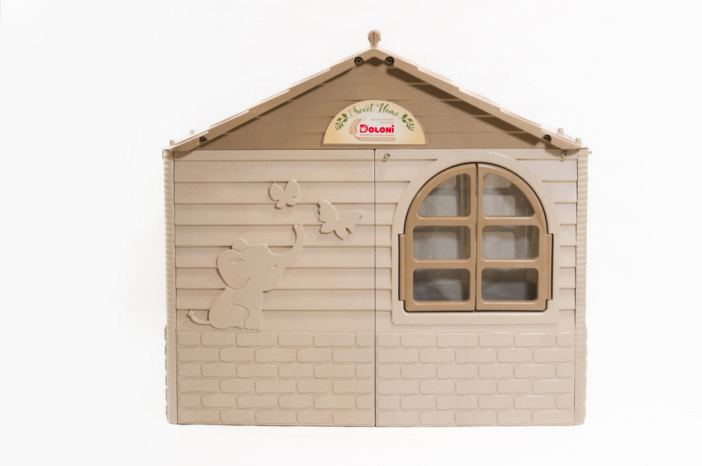 ЭКО Детский игровой домик со шторками на основе пшеничной соломы DOLONI 02550/s01eco Киев - изображение 2