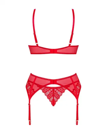 Комплект Obsessive Ingridia 3-pcs set XL/2XL Львів