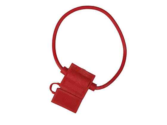 Разъем ЕВРО Предохранитель (красный резинов) навесной под Мукачево