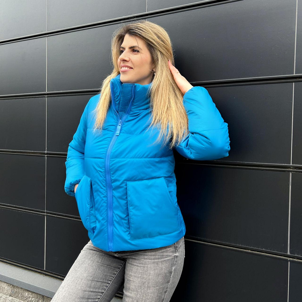 Демисезонная куртка с синтепоном Lake батал Киев - изображение 3