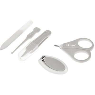 Детский маникюрный набор Akuku Якблоко, серый (A0473) Винница - изображение 1