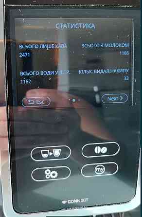 Кавомашина Delonghi Dinamica Plus 3.5т, чашок. Київ