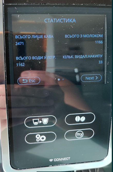 Кавомашина Delonghi Dinamica Plus 3.5т, чашок. Київ - фото 2