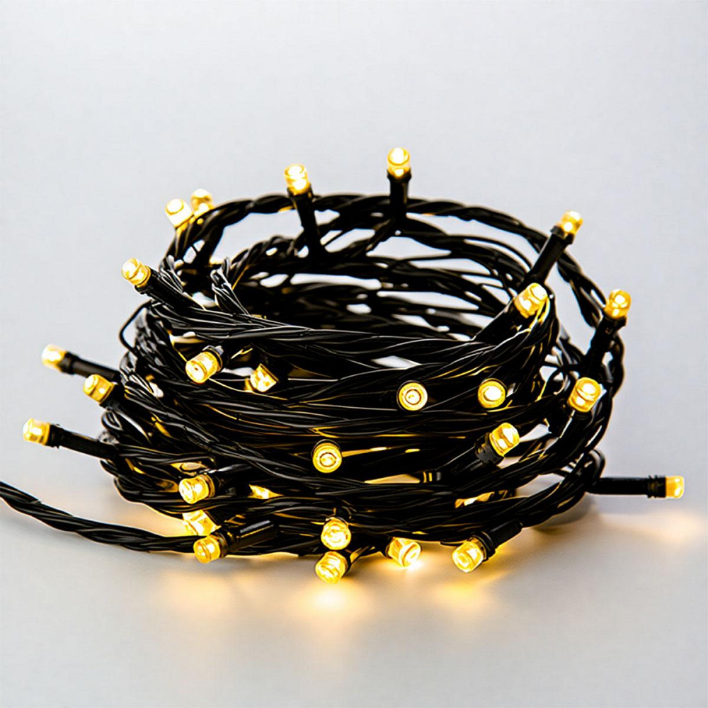 Garlando Новорічна гірлянда штора 3х2 м 144 LED кімнатна білий провід Жовтий ZWM32144LEDY Коломыя - изображение 1