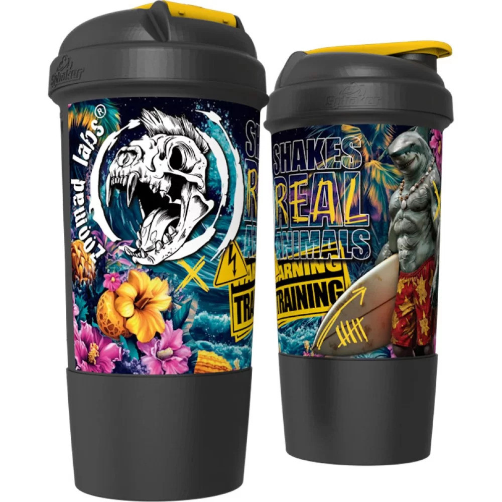 Шейкер One Raw ZooMafia 500 ml (жовтий-чорний) Луцьк - фото 1