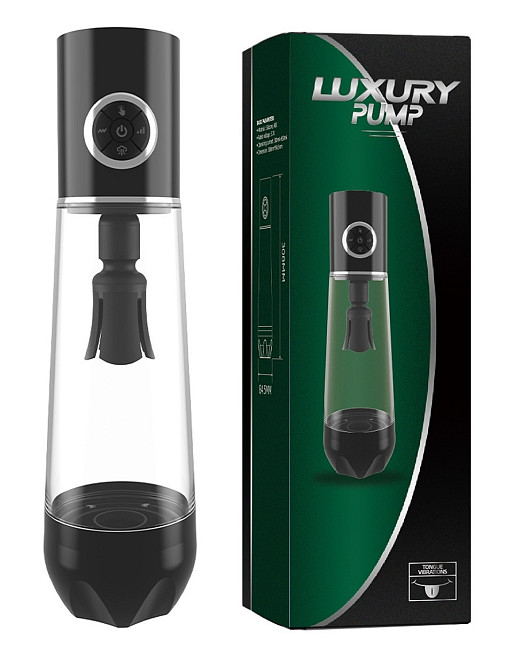 Водонепроницаемая, автоматическая вакуумная помпа с зарядкой от USB CANWIN Luxury Pump, P460AU Sex Aura Киев - изображение 1