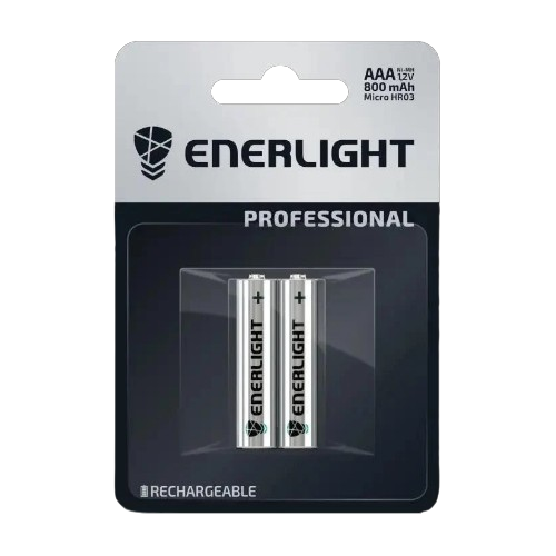 Акумулятор AAA/HR03 NiMh 800mAh (бл-2шт) Enerlight Professional Житомир - изображение 1