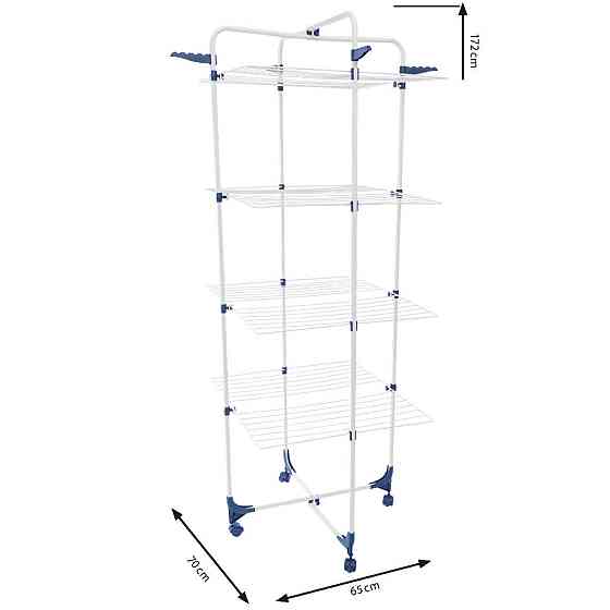 Сушарка для білизни підлогова Casa Si Athletic 4 White (CS92186E04) Київ