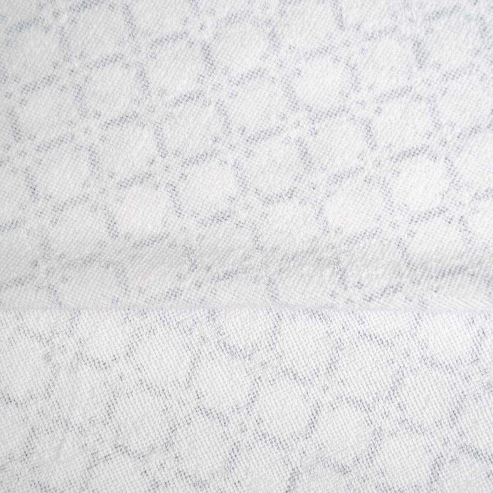 Махровий банний рушник з принтом GM Textile 70х150см 300г/м2 (Сірий) Суми - фото 2