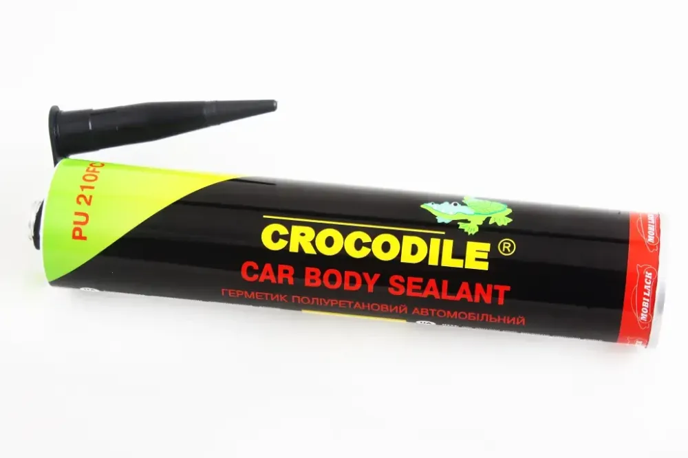 Герметик для швів під пістолет Crocodile 310мл чорний Вінниця - фото 1