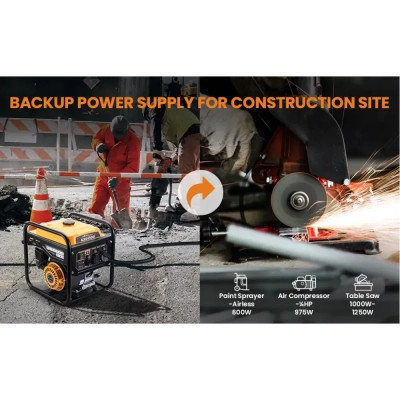 Генератор maXpeedingRODS MXR4500i (3,5 kW), 220V, 50Hz, 7.5л, ручний запуск (mxr4500i) Вінниця - фото 7