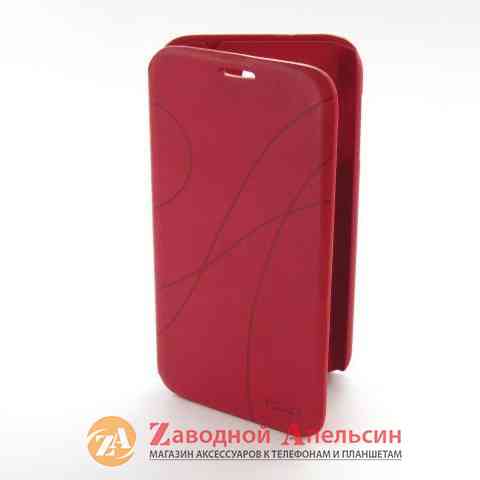 Чехол книжка Lenovo A850 OSCAR red Одесса