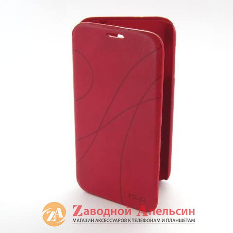 Чехол книжка Lenovo A850 OSCAR red Одесса - изображение 3