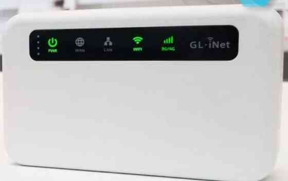 Маршрутизатор: GLiNet Puli GL-XE300 Роутер 4G LTE VPN TOR, Wi-Fi Hotspot Router. Київ