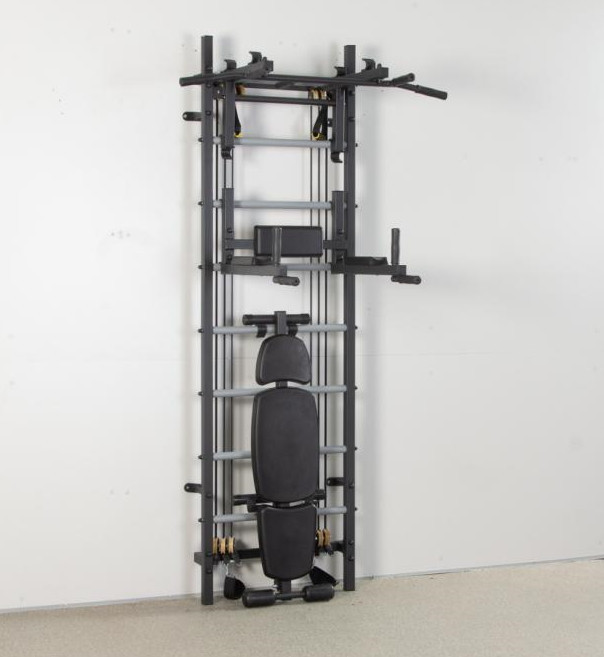 Шведська стінка з еспандерами CrossFullPro спортивна для дітей та дорослих посилена металева для сім'ї Кам'янське - фото 2