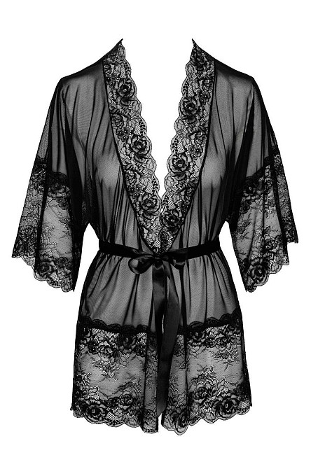 Пеньюар Kissable Midnight Kiss Negligee L/XL Sex Aura Київ - фото 7