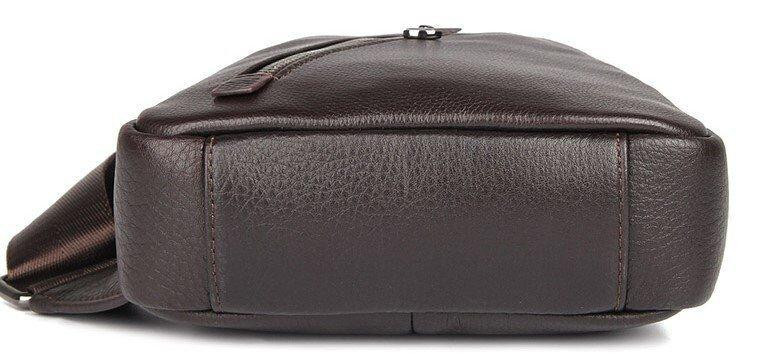 Сумка мужская через плечо Vintage 14952 Коричневая Киев - изображение 2