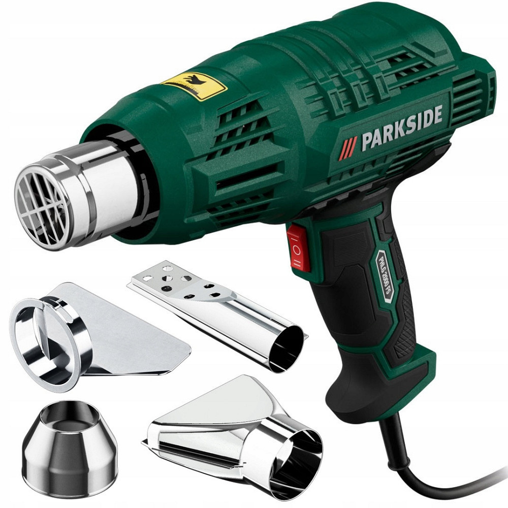 Электрический строительный фен 2 режима с 4 насадками Parkside (PHLG 2000 F5) Нововолынск - изображение 1