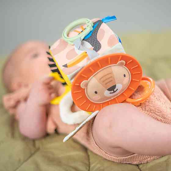 Розвиваюча іграшка-кубик колекції Савана - Веселі Звірята Дніпро