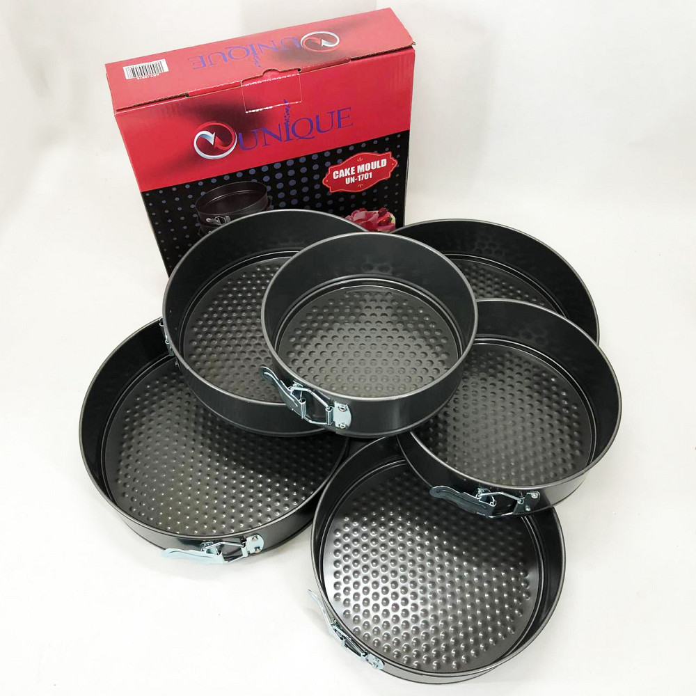 Форма кругла для духовки Unique, Форма для випічки нержавіюча сталь Набір складання торта MP-26 Львів - фото 1