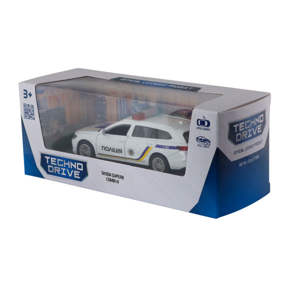 Автомодель – Skoda Superb Combi iV Поліція Дніпро - фото 4