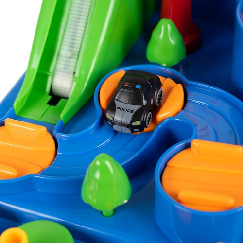 Детская Автомобильная полоса препятствий многофункциональная + 4 машинки Kruzzel (22879) Нововолынск - изображение 6