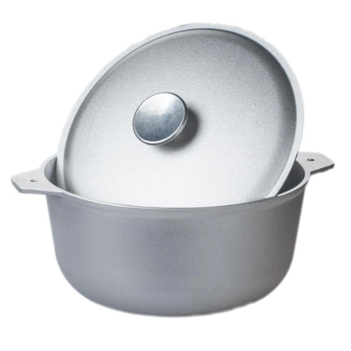 Казан алюмінієвий 8л з кришкою D 1008 Вінтаж ТАЛКО Житомир - изображение 2