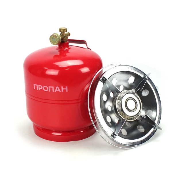 Туристичний комплект A002 газовий балон та пальник (3кг 8л) Вінниця - фото 3