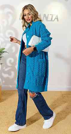 Кардиган мелкие косы (46-48) Киев