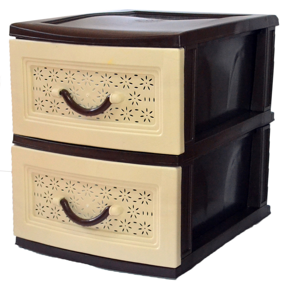 Комод пластиковий Life 2 ящики. 42х35х45 Одеса - фото 1