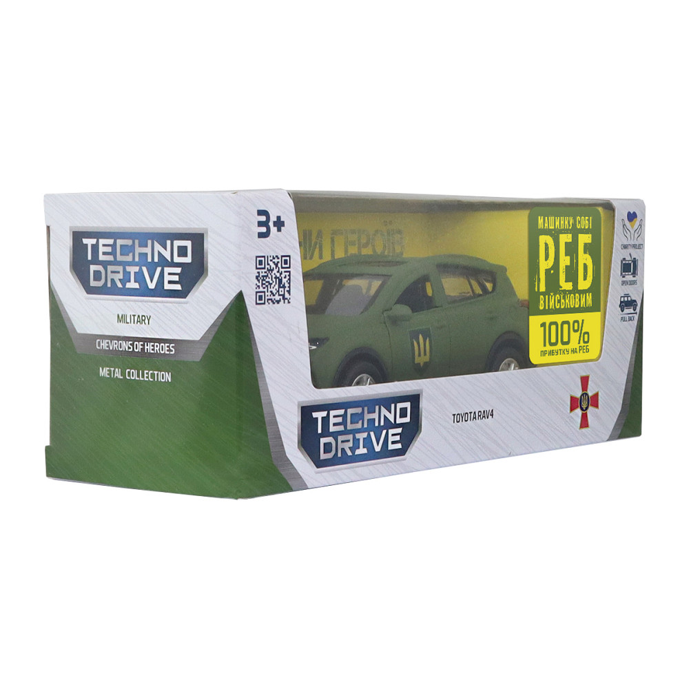 Автомодель серії Шеврони Героїв - Toyota RAV4 - Сухопутні війська ЗСУ Днепр - изображение 6