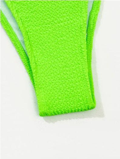 Купальник жіночий суцільний Салатовий M Харків - фото 2