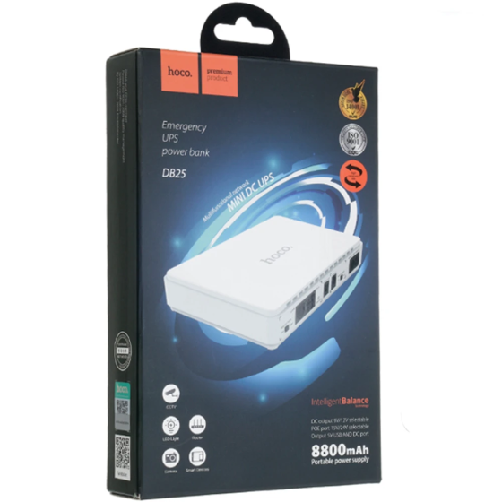 Універсальний зарядний акумулятор Power Bank 8800mah Hoco DB25 для роутерів 5V-9V-12V (smart mini UP Вінниця