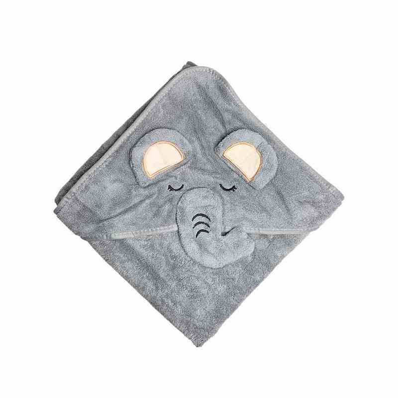 Детское полотенце с капюшоном MGZ-0640(Gray) размер 80х80 см Винница - изображение 1