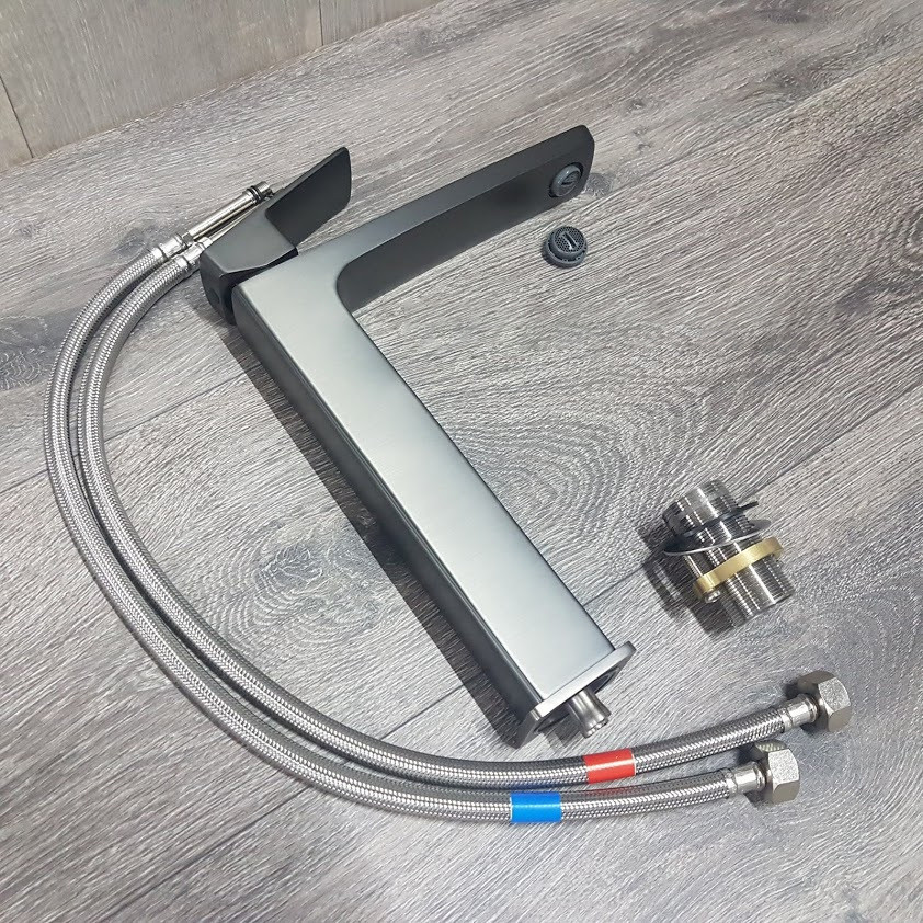 Змішувач для раковини високий Imprese Grafiky ZMK041807011, чорний Київ - фото 2