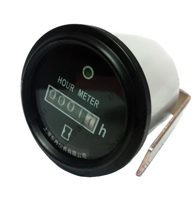 Лічильник мотогодин механічний ecms 52мм чорний Київ - фото 1
