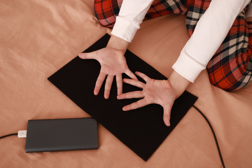 Грілка переносна від Power Bank ТРІО 05002 5В, 20х30 см, чорна Винница - изображение 6