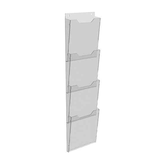 Кишеня буклетниця EKOSTAR А4 4 ярусна 214х807 Київ