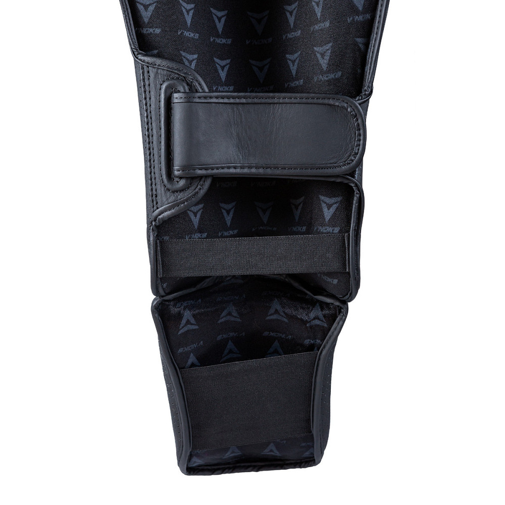Захист гомілки та стопи V`Noks Vi Venti розмір S/M для занять ММА бойовим самбо кікбоксингом натуральна шкіра Київ - фото 9
