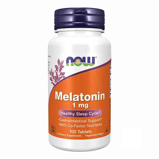 Мелатонин для сна NOW Melatonin 1 mg 100 tabs Киев