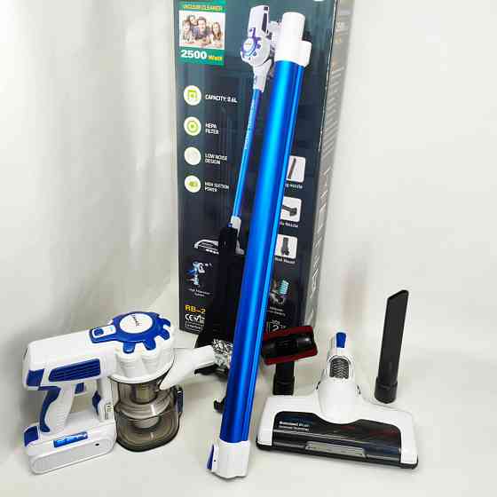 Мощный ручной вертикальный пылесос Rainberg RB-2301 2500Вт, Электрический вертикальный пылесос QD-21 Львов