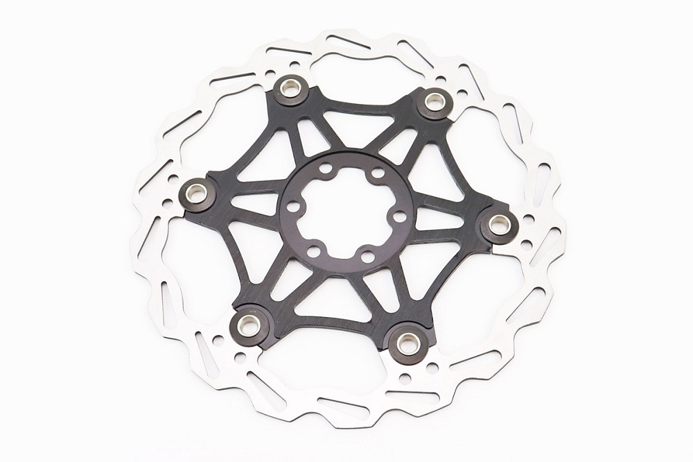 Гальмівний диск 180мм, кріпл. 6 болтів, на алюмінієвому павуку, чорний FD-01 Киев - изображение 2