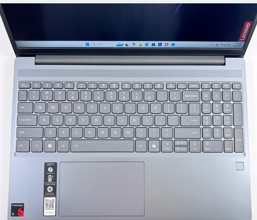 Lenovo IdeaPad Slim 3 15Q8X10 Snapdragon X 16GB RAM 1TB SSD Гарантія. Харків - фото 4